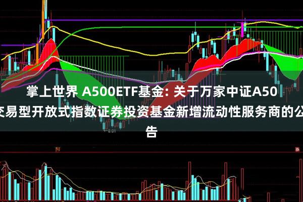 掌上世界 A500ETF基金: 关于万家中证A500交易型开放式指数证券投资基金新增流动性服务商的公告