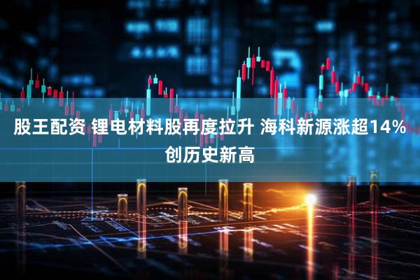 股王配资 锂电材料股再度拉升 海科新源涨超14%创历史新高